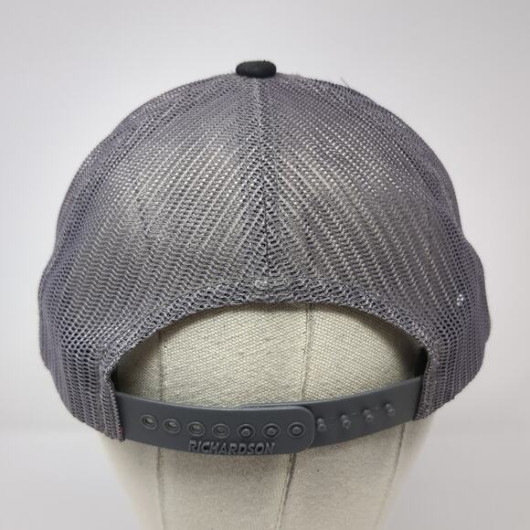 Garden Plaza Of Valley View Snapback Trucker Hat Black One Size Richardson - Picture 6 of 10